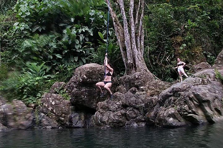 El Yunque River Trek with Rope Swing and Waterslide from a Condado Supermarket, Max 12 (7/12)