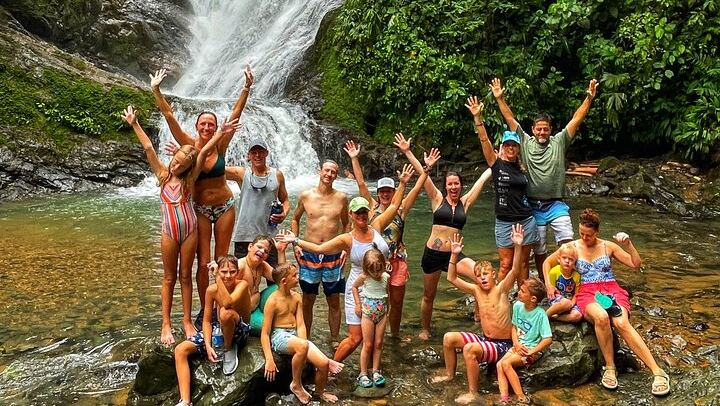 Quepos Rainforest Reserve Waterfall Hike with Hanging Bridges and Lunch in a Local Home (1/12)