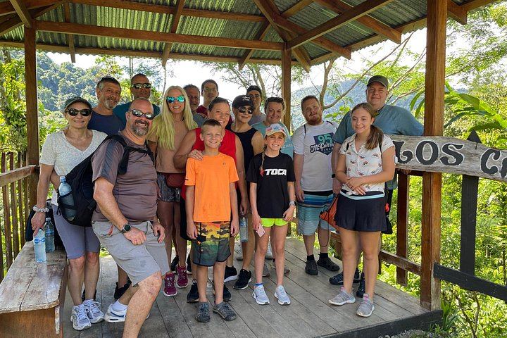 Quepos Rainforest Reserve Waterfall Hike with Hanging Bridges and Lunch in a Local Home (7/12)