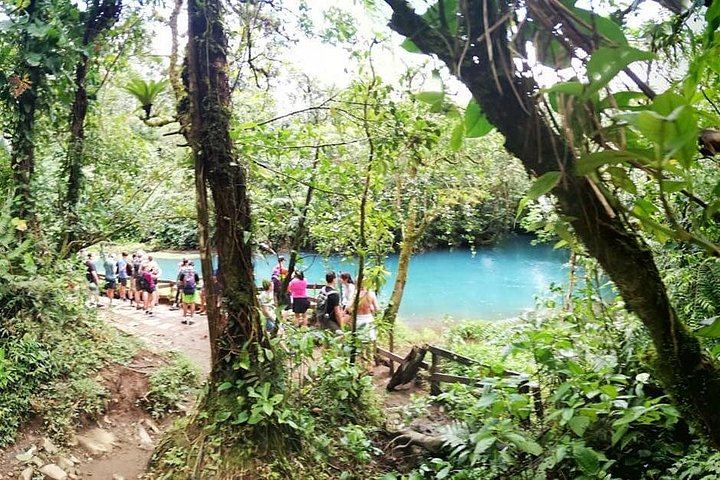 Rio Celeste Hike to Los Teñideros, Waterfall and River Swim at Don Alexis Farm (11/12)