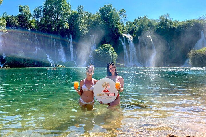 Mostar Old Town Walk and Kravice Falls from Dubrovnik by Coach, Neum Coffee Stop (6/12)