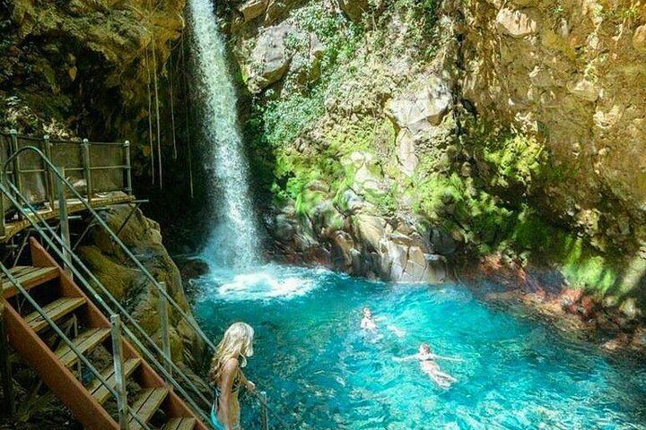 Oropendola Waterfall, Rio Negro Hot Springs and Mud Bath Day from Selected Hotels (1/9)