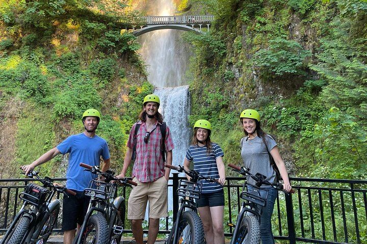 Self-Guided Multnomah Falls E-Bike Rental Tour to Gorge Waterfalls, 3.5 Hours (11/12)