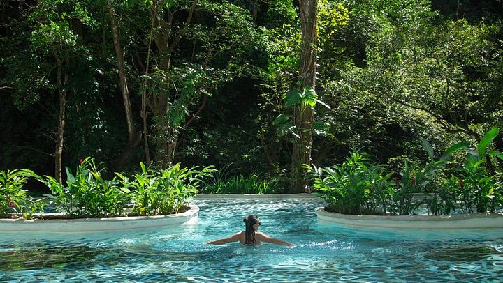 Pure Nature Rincon de la Vieja Hike, Oropendola Waterfall, Lunch and Hot Springs (3/12)