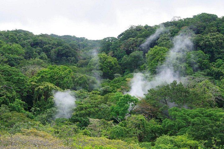 Rincon Volcano Park Trek, Oropendola Waterfall, Local Lunch and Volcanic Mud Soak (5/12)