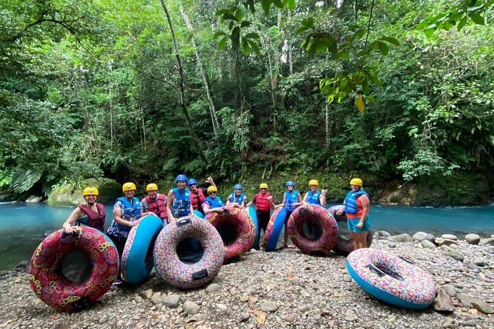 Rio Celeste Combo: Tubing, Blue Waterfall Hike and Wildlife with Lunch (4/12)