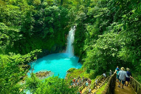 Rio Celeste Expedition: Llanos del Cortez Falls, Sloths and Coffee-Chocolate Farm