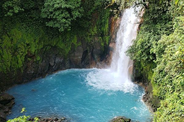 Rio Celeste Nature Hike from the Bijagua Facilities near Tenorio Volcano