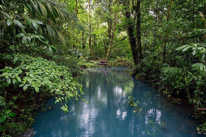 Rio Celeste Hike to Bride's Veil Waterfall, Viewpoint and Hot Springs (3/12)