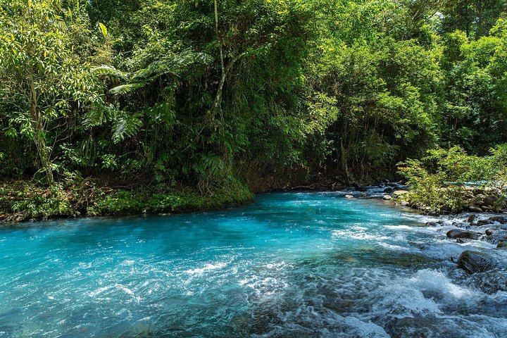 Rio Celeste Hike to Bride's Veil Waterfall, Viewpoint and Hot Springs (4/12)