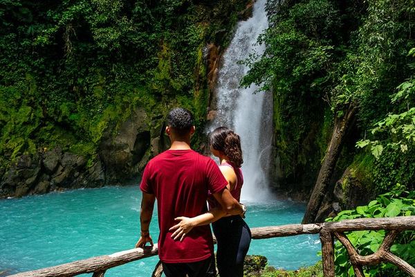 Rio Celeste Waterfall, Slothland Bijagua and Coffee-Chocolate Farm Day Trip
