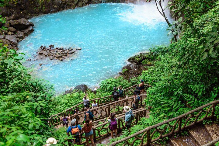 Rio Celeste Hike, Llanos de Cortes Falls and Sloth Sanctuary from Tamarindo (10/12)