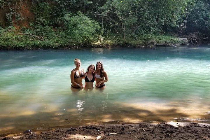 Rio Celeste Hike to Los Teñideros, Waterfall and River Swim at Don Alexis Farm (2/12)