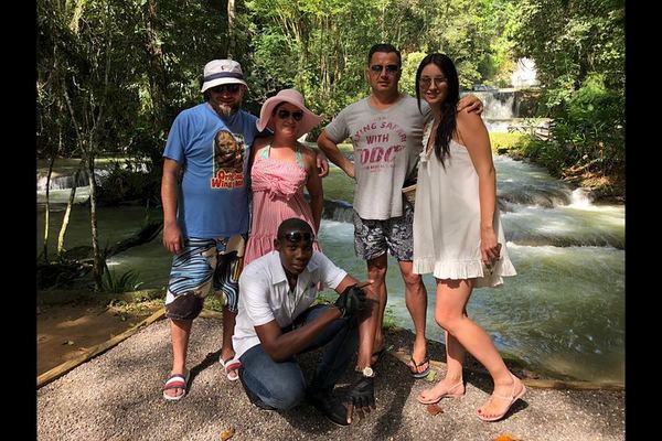 Dunn's River Falls Day Tour with Entrance Fees, Columbus Park and Pier Pickup