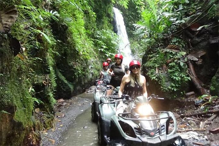 Kuber ATV Ubud Quad Ride with 750m Tunnel, Waterfall and Private Car Option (4/12)