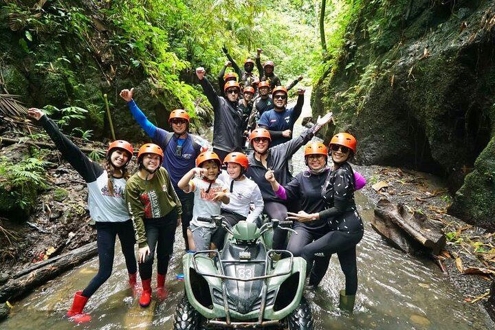 Kuber ATV Ubud Quad Ride with 750m Tunnel, Waterfall and Private Car Option (9/12)