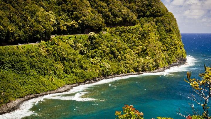 Road to Hana in a Mercedes Sprinter: Waterfalls, Wai'anapanapa Black Sand Beach, Lunch (4/12)