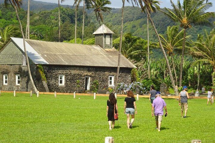 Road to Hana in a Mercedes Sprinter: Waterfalls, Wai'anapanapa Black Sand Beach, Lunch (3/12)