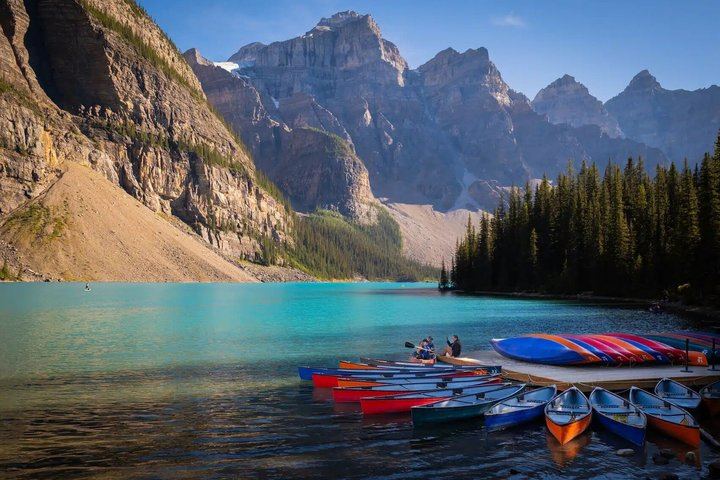 Summer Small-Group Rockies Tour from Calgary: Moraine Lake, Lake Louise, Takakkaw Falls (1/12)