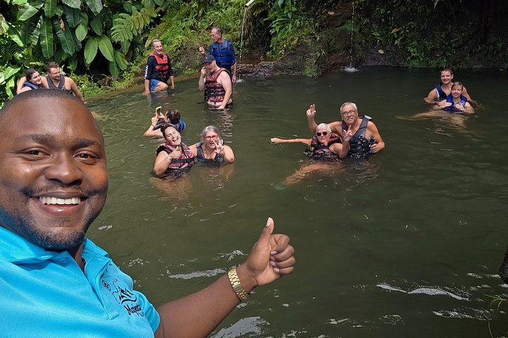 Ti Tou Gorge Swim from the Roseau Cruise Port with Majestic Taxi and Tours (10/12)