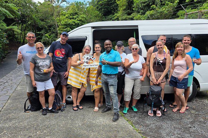 Ti Tou Gorge Swim from the Roseau Cruise Port with Majestic Taxi and Tours (9/12)