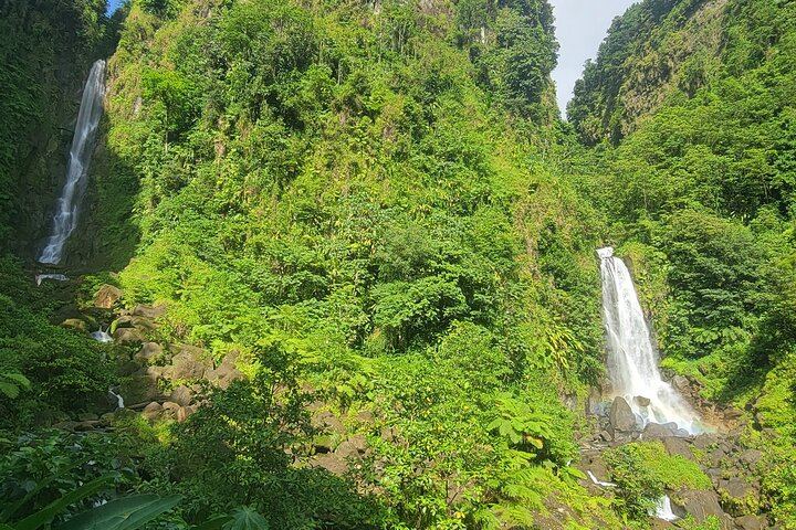 Majestic Taxi and Tours from Roseau: Trafalgar Falls, Sulphur Springs, Ti Tou Gorge (9/12)