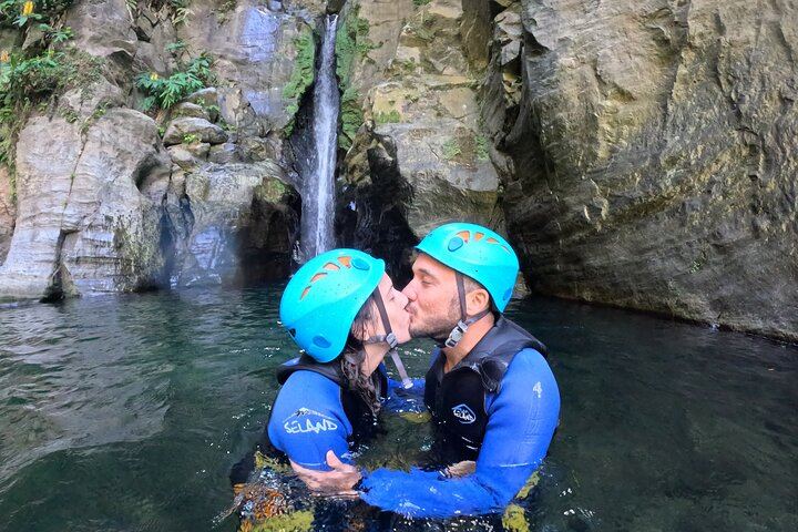 Level 2 Canyoning at Salto do Cabrito with Hot Springs, Sao Miguel Azores (7/11)