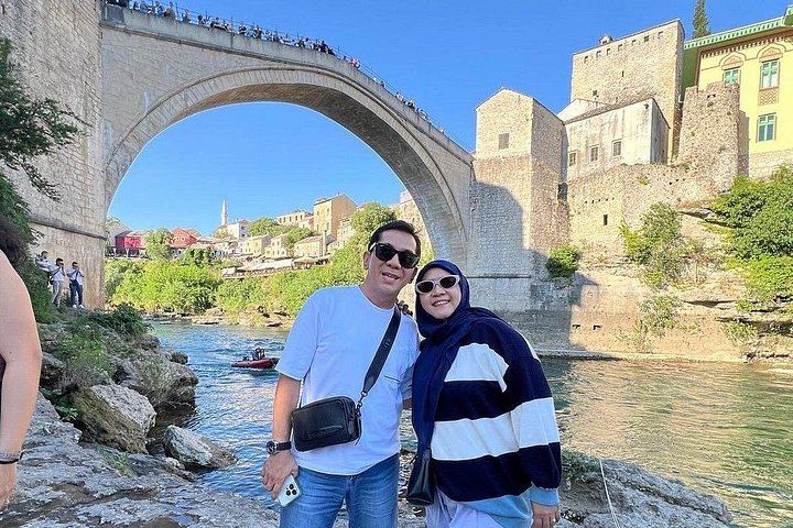 Sarajevo to Mostar, Kravice Falls, Blagaj and Konjic Day Trip with Sandwich (10/12)