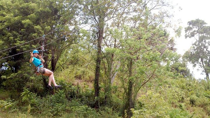 Damajagua Waterfalls and 3 Zip Lines at Country World Adventure Park with Dominican Lunch (4/5)