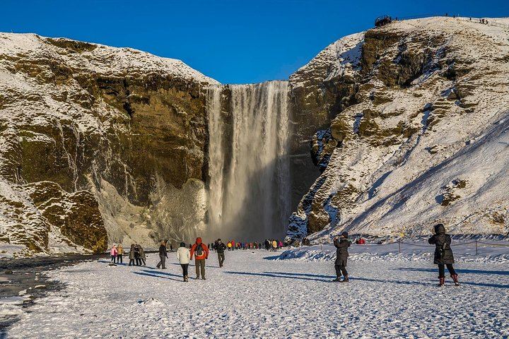 South Shore Minibus Day Tour: Skogafoss First, Seljalandsfoss Last, Max 19 (6/8)