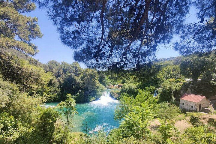 Trogir Old Town Walk and Krka Waterfalls Day Trip from Split with Boat Cruise (2/12)
