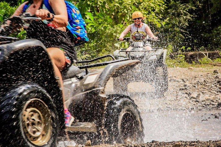 5-Hour Jaco Adventure: ATV, 180-Foot Waterfall Rappel, Zipline and Tractor Ride (8/12)