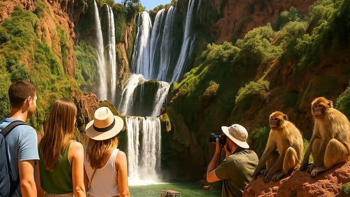 Ouzoud Waterfalls Full-Day Minibus Trip with Optional Boat Ride from Marrakech (1/9)