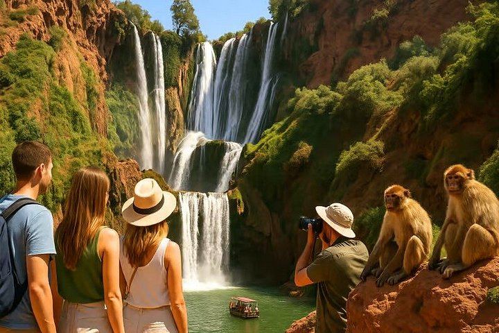 Ouzoud Waterfalls Full-Day Minibus Trip with Optional Boat Ride from Marrakech (1/9)