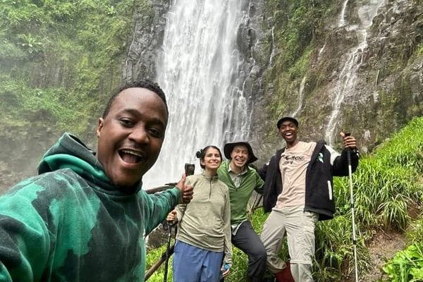 Small-Group Materuni Waterfall, Coffee Making and Chemka Hot Springs, Arusha Clock Tower