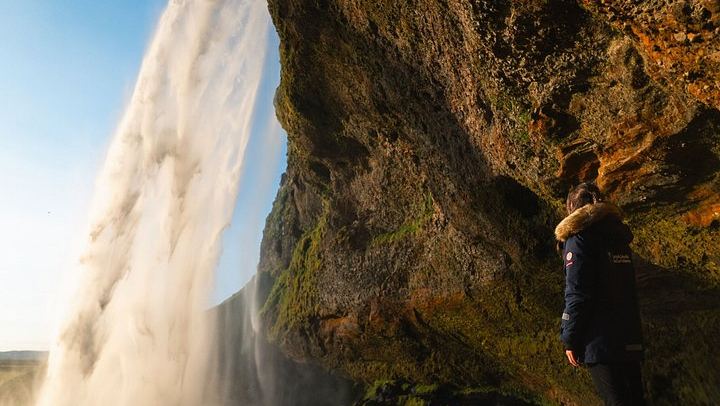South Coast Waterfalls and Reykjaböð Hot Springs Day Tour with Entry and Towel (4/12)