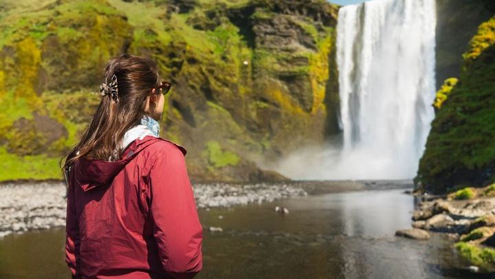 South Coast Waterfalls and Reykjaböð Hot Springs Day Tour with Entry and Towel (3/12)