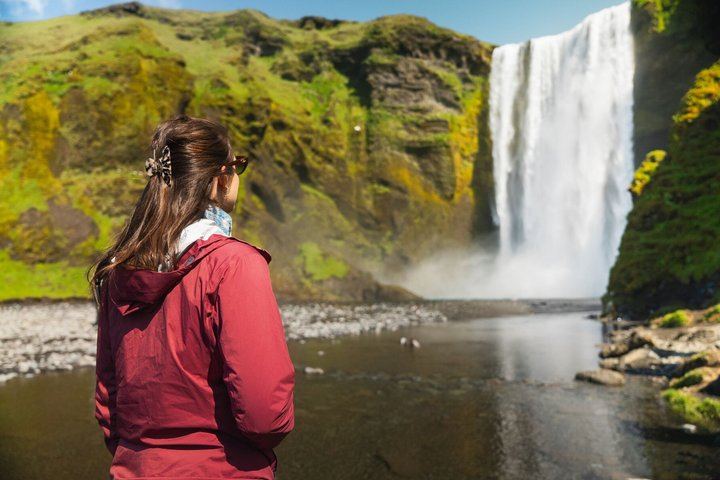 South Coast Waterfalls and Reykjaböð Hot Springs Day Tour with Entry and Towel (3/12)