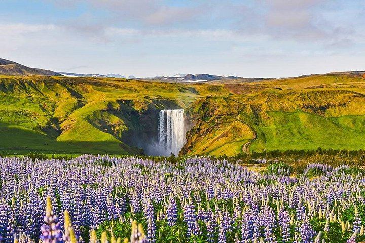 South Coast Waterfalls and Reykjaböð Hot Springs Day Tour with Entry and Towel (12/12)