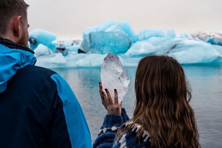 Jokulsarlon Iceberg Boat Cruise and South Coast Day Tour from Reykjavik BSI Terminal (5/12)