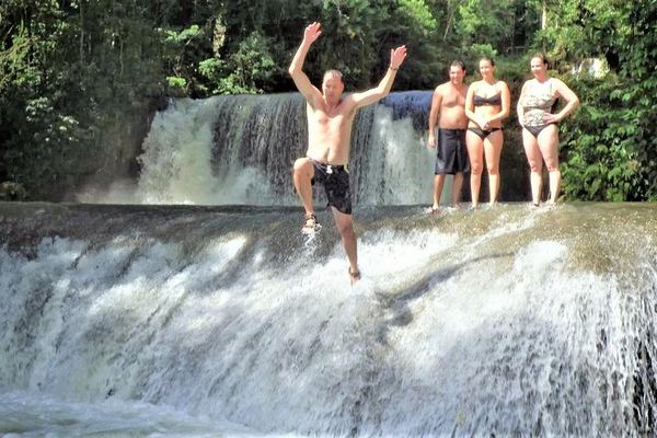 YS Falls, Buffet Lunch and Black River Safari from Montego Bay or Grand Palladium