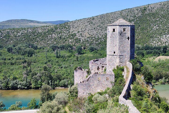 Discover Herzegovina from Mostar: Skywalk Views, Blagaj, Počitelj and Kravice (7/12)