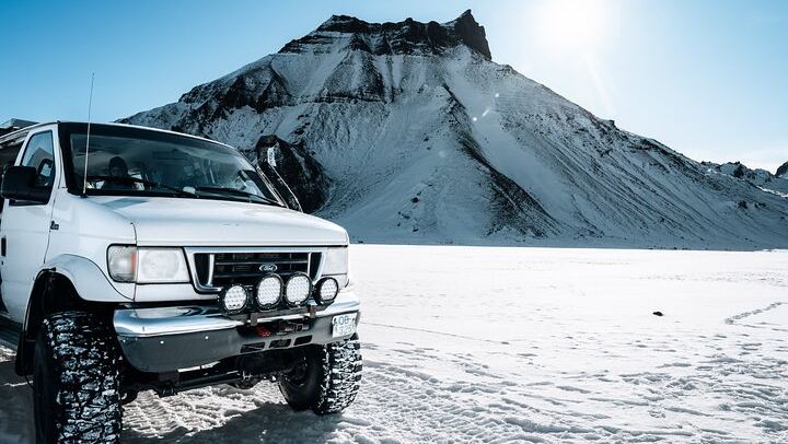 Katla Ice Cave by Super Jeep and South Coast Waterfalls, 12-Hour Small Group (1/12)