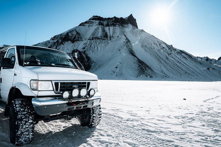 Katla Ice Cave by Super Jeep and South Coast Waterfalls, 12-Hour Small Group (1/12)