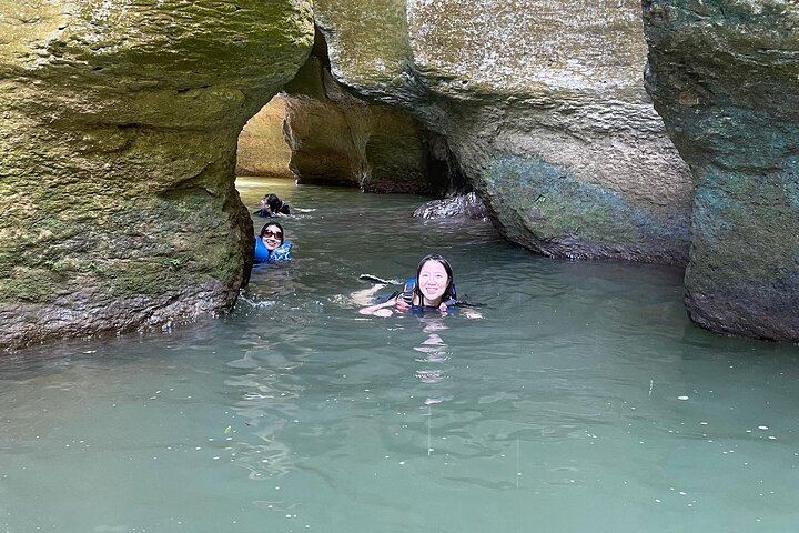 Charco Azul Cave, Waterfall and River Day Trip with 8 to 27 Foot Cliff Jumps (2/12)