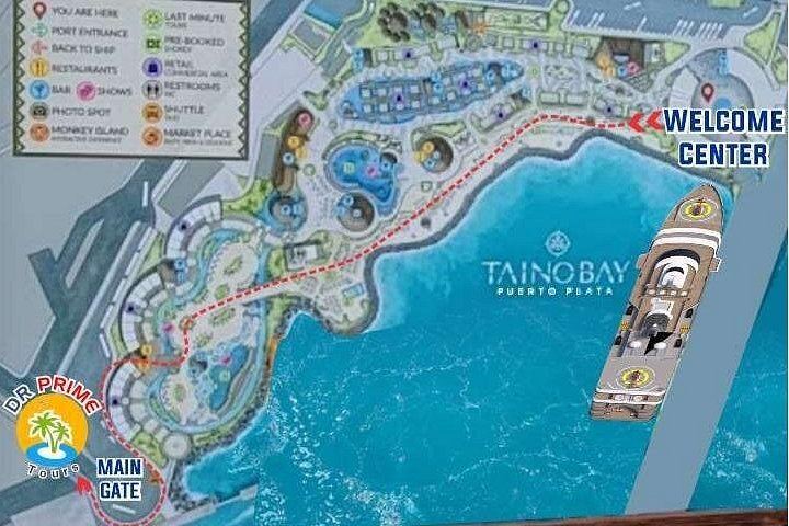 Damajagua 5 Zip Lines and 7 Waterfalls with Lunch, DR Prime Tours, Amber Cove, Taino Bay (12/12)