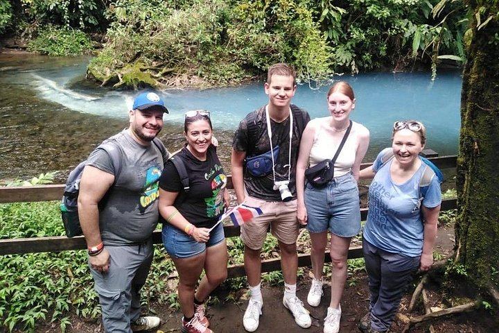 Rio Celeste Hike to Los Teñideros, Waterfall and River Swim at Don Alexis Farm (12/12)