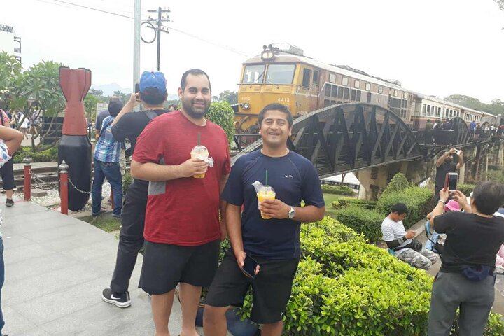 Private Erawan Falls, Bamboo Rafting and Death Railway Day Tour from Bangkok (8/11)