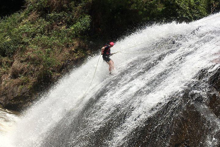 VIP Dalat Canyoning with Rope Training: Knots, Harness, Abseiling and Local Lunch (10/11)