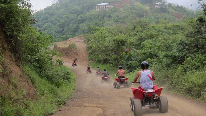 Full-Day ATV Ride from Jaco: Waterfalls, Tulin River Lunch and a Pacific Beach Run (2/12)
